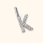 S925 Sterling Silver Personalized 26 Letter Pendant Necklace