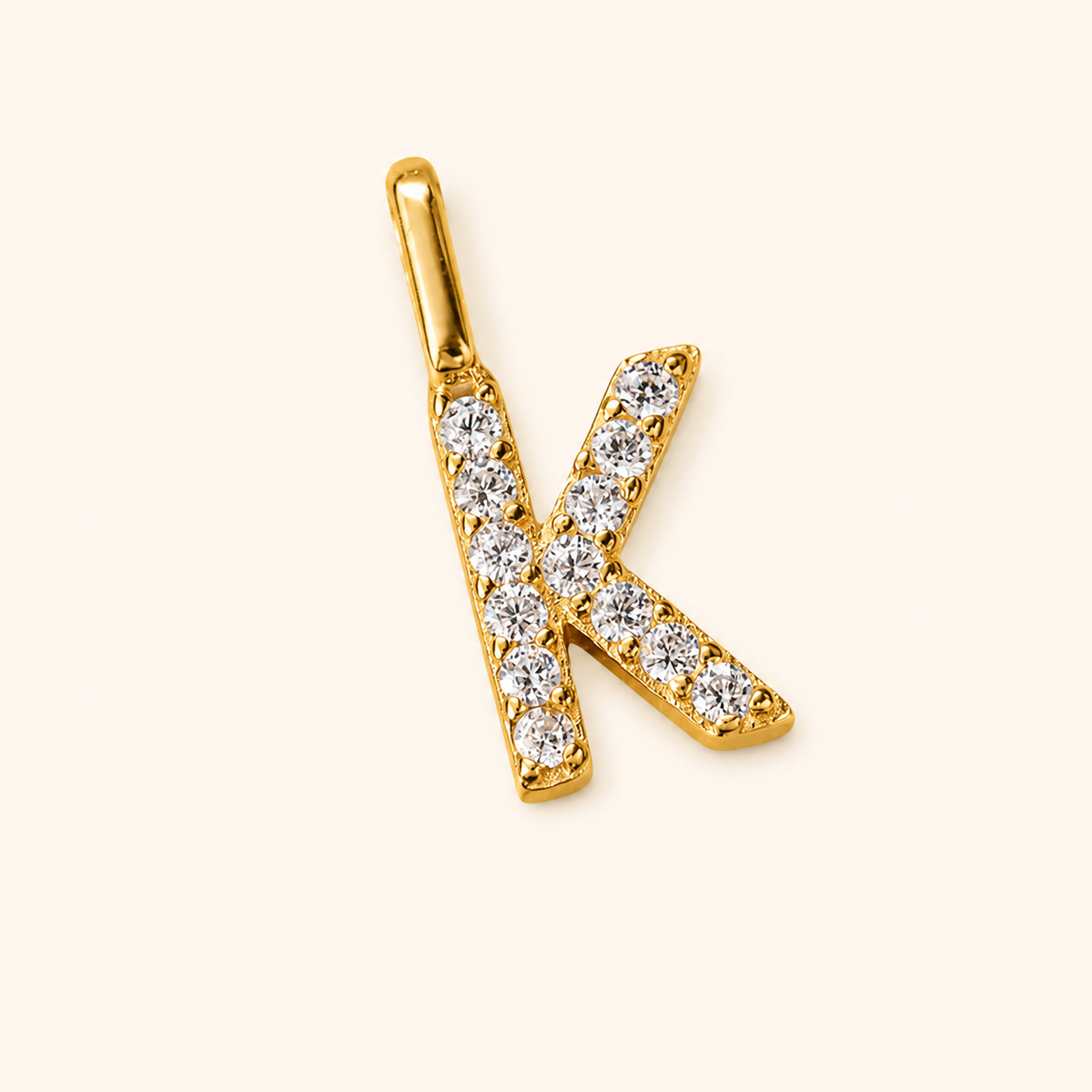 S925 Sterling Silver Personalized 26 Letter Pendant Necklace