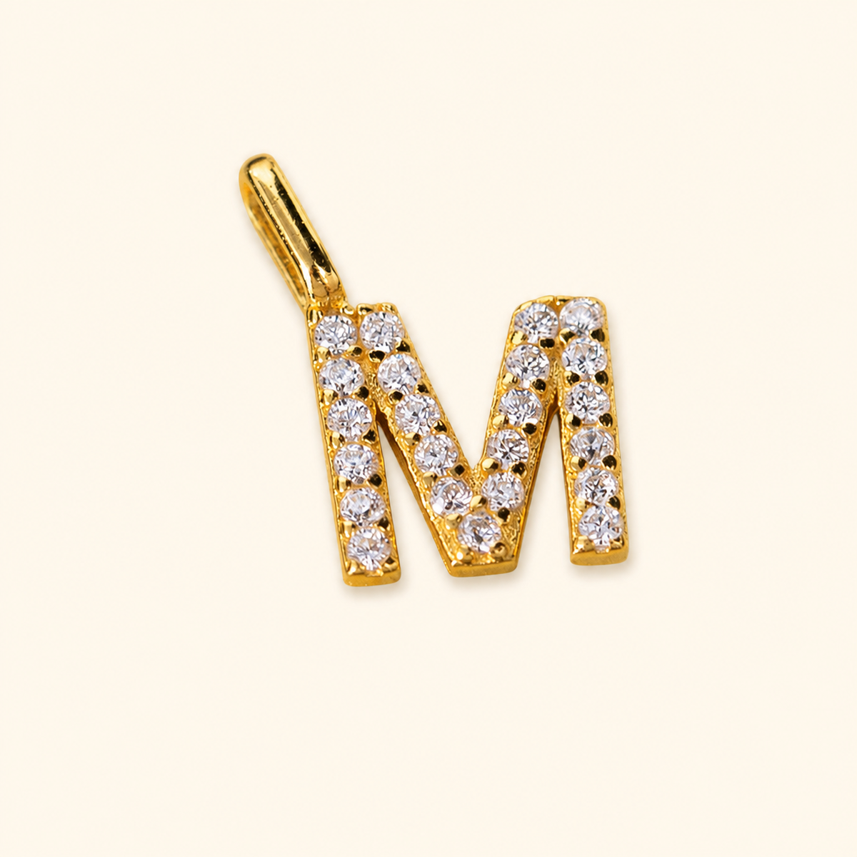 S925 Sterling Silver Personalized 26 Letter Pendant Necklace
