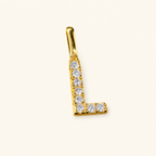 S925 Sterling Silver Personalized 26 Letter Pendant Necklace