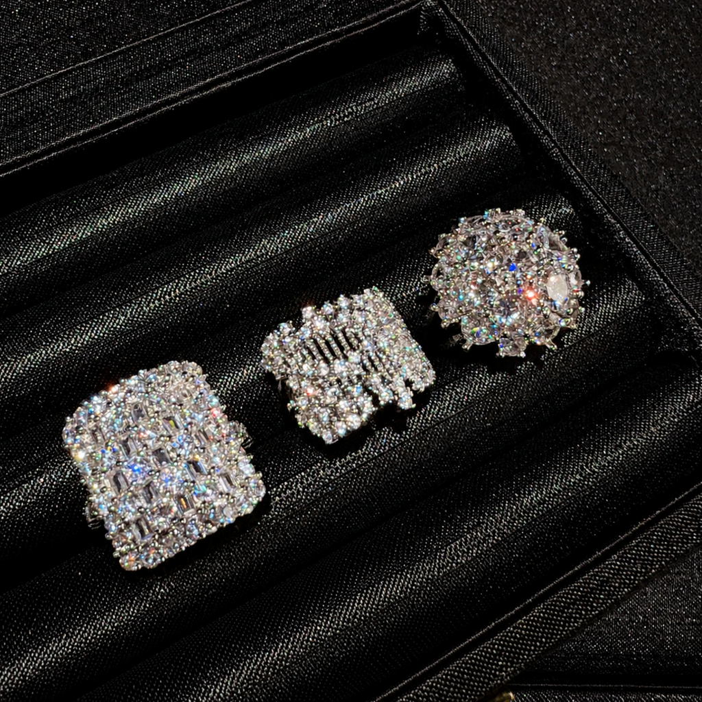 Women’s All-Over Sparkle Cubic Zirconia Ring Collection