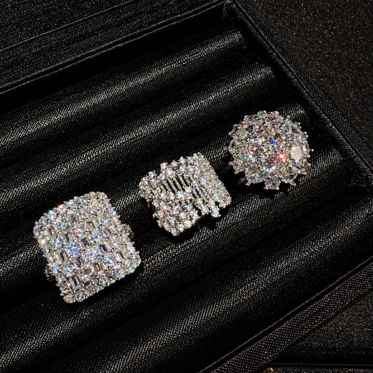 Women’s All-Over Sparkle Cubic Zirconia Ring Collection