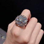 Women’s All-Over Sparkle Cubic Zirconia Ring Collection
